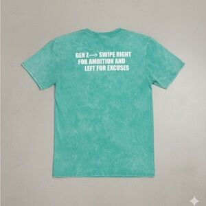 NWT MAP GEN Z Teal Graphic Women's Tee